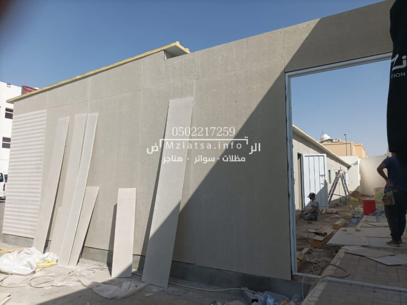 تركيب ملاحق ساندوتش بانل