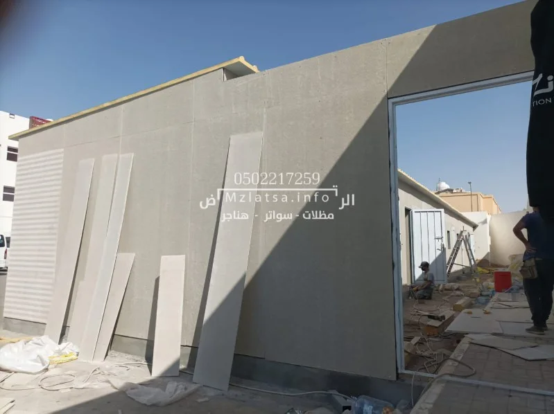 بناء ملاحق ساندوتش بانل الرياض